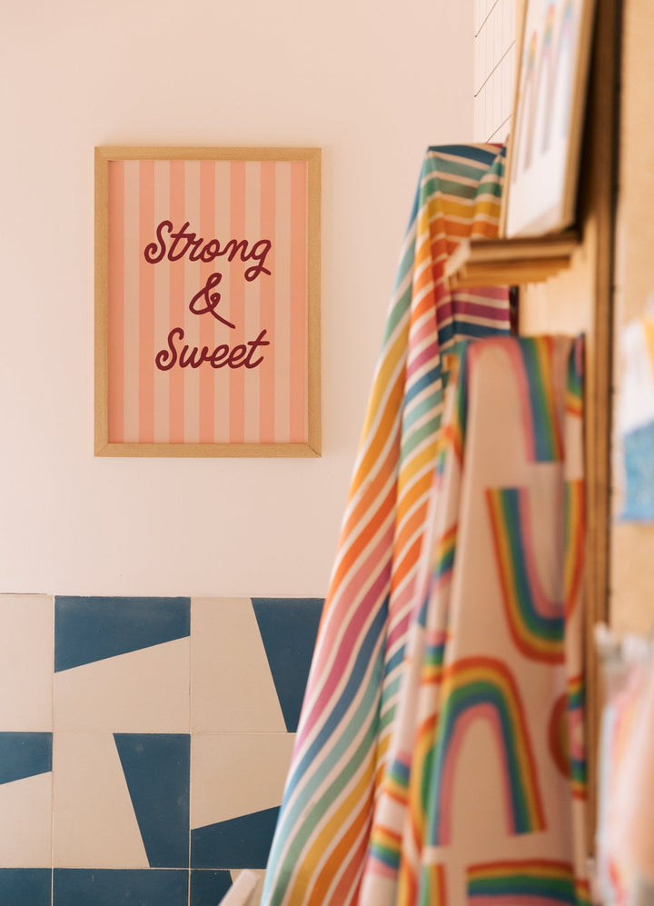 Pôster Infantil - Strong & Sweet