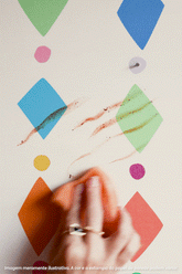 Papel de Parede Infantil - Quadriculado Colorido
