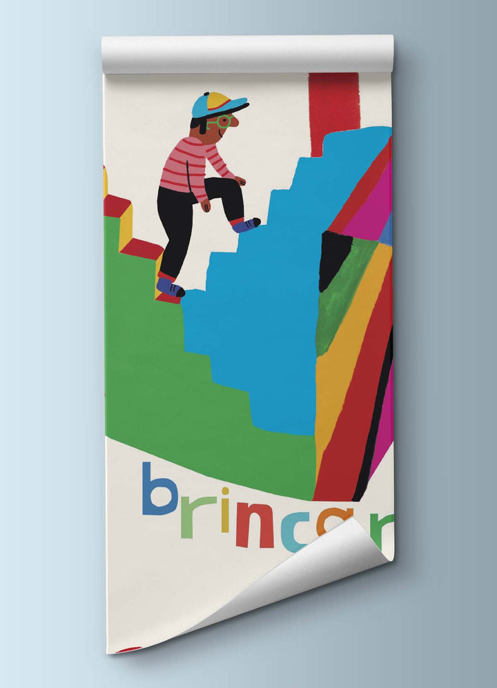 Papel de Parede Infantil Recreio - Painel