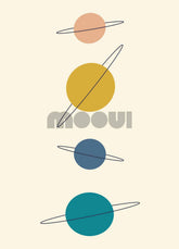 Pôster Infantil - Planets