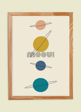 Pôster Infantil - Planets