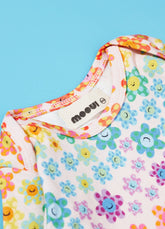 Body Manga Longa - Happy Flowers