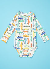 Body Manga Longa - Carros do Vovô