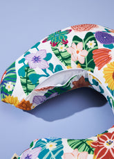 Capa de Almofada Amamentação - Canteiro de Flores