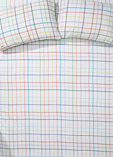 Capa de Edredom Adulto - Grid Ondinhas