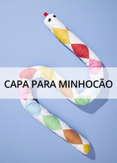 Capa para Protetor de Berço Minhocão - Pipa Arlequim