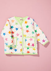 Casaco Infantil Matelassado - Estrelitas