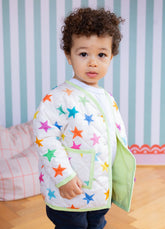 Casaco Infantil Matelassado - Estrelitas