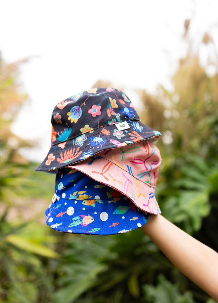 Chapéu Bucket Infantil - Anoitecer no Jardim