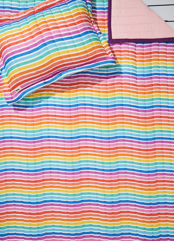 Jogo de Colcha - Listrado Rainbow
