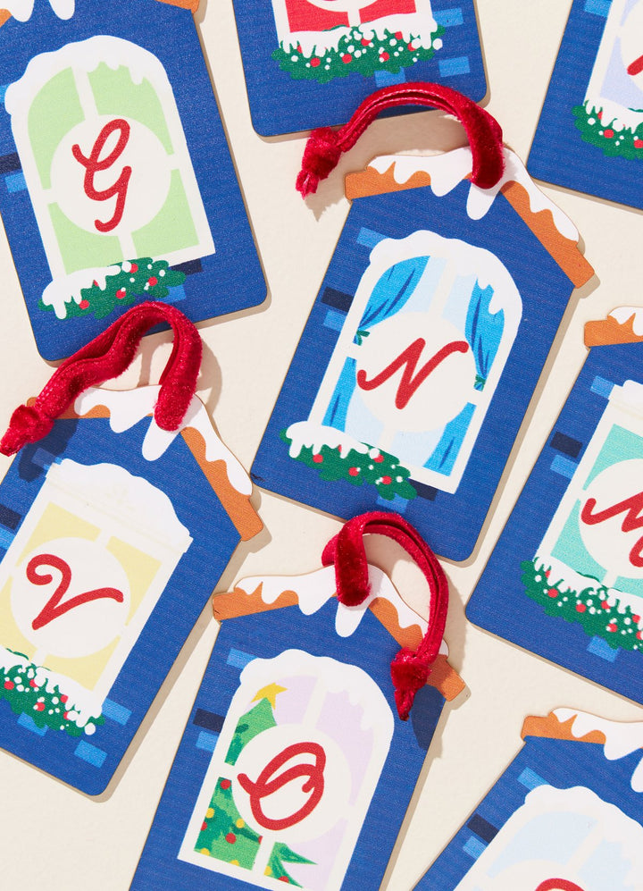 Enfeite de Árvore de Natal - Letras 2026