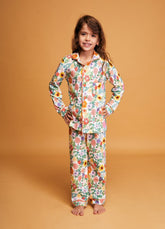 Pijama Americano Infantil Longo - Canteiro de Flores