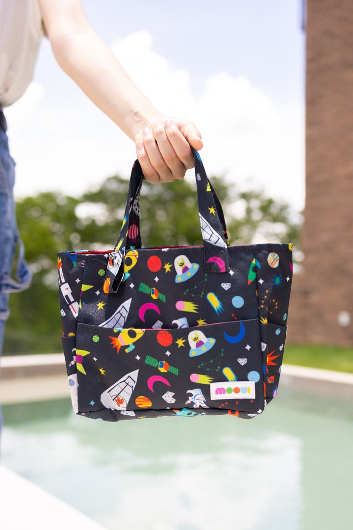 Bolsa de Praia Infantil - Corrida Espacial