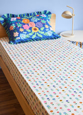 Jogo de Cama Infantil Duo - Canteiro de Flores