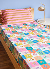 Jogo de Cama Infantil Duo - Listrado Cacau