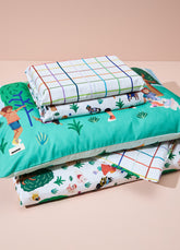 Kit Cama Completo Solteiro - Cachorrinhos