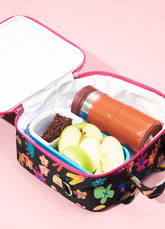 Lancheira Quadrada - Anoitecer no Jardim