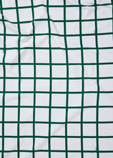 Lençol de Elástico Infantil - Grid Ondinhas Verde