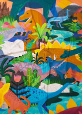 Lençol de Elástico Infantil - Dinossauro