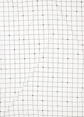 Lençol de Elástico Infantil - Grid Bolinhas PB