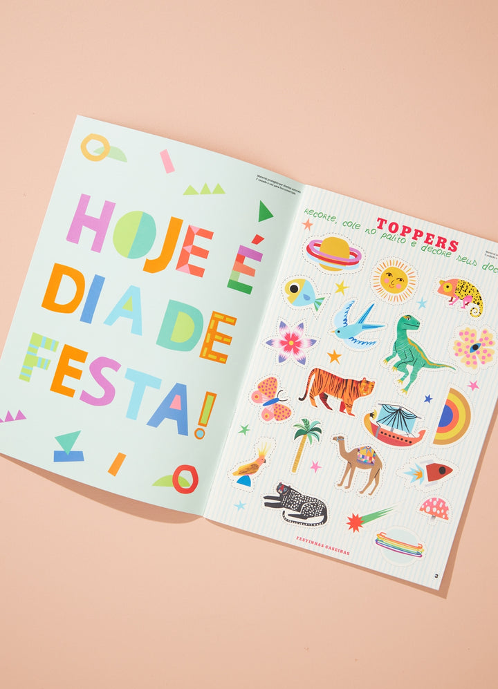 Livro de Gostosuras - Festinha Caseira e Monte Quartinhos