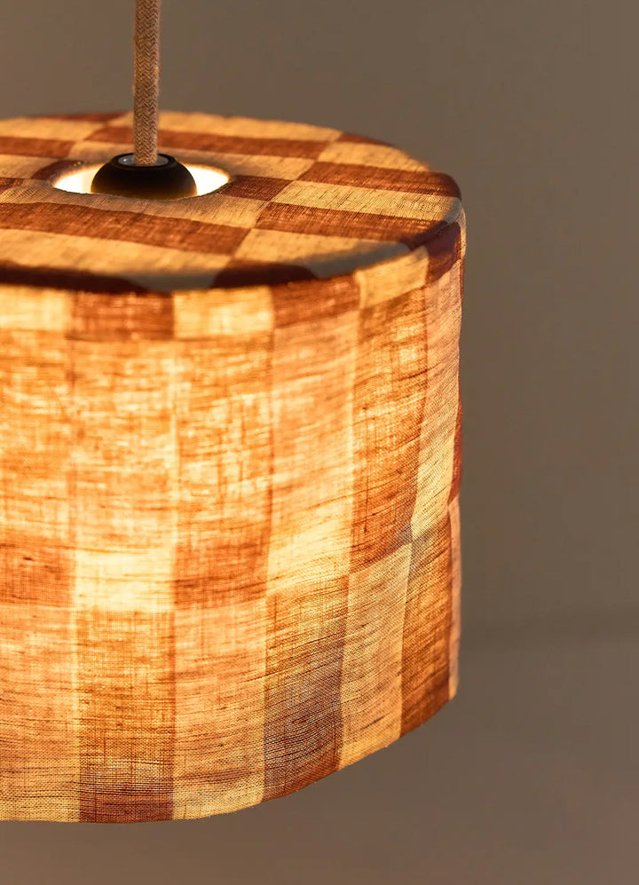 Luminária Pendente Nobodinoz Vibes - Tiles Marrom