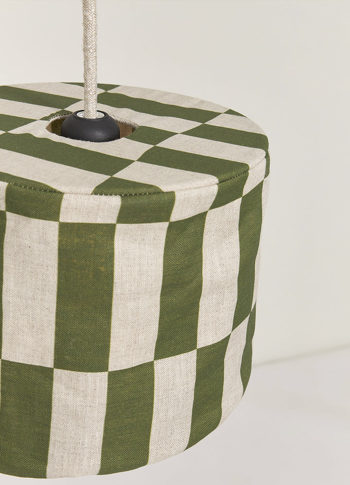 Luminária Pendente Nobodinoz Vibes - Tiles Verde