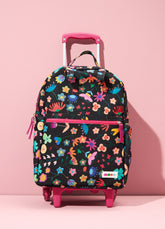 Mochila de Rodinha Infantil - Anoitecer no Jardim