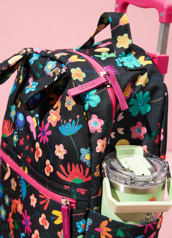 Mochila de Rodinha Infantil - Anoitecer no Jardim