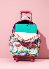 Mochila de Rodinha Infantil - Festa de Cogumelos