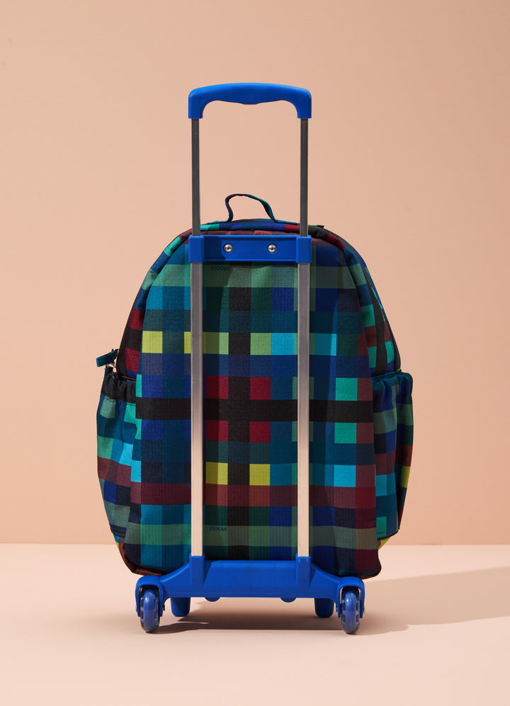 Mochila com Rodinha Infantil - Xadrez Aventura