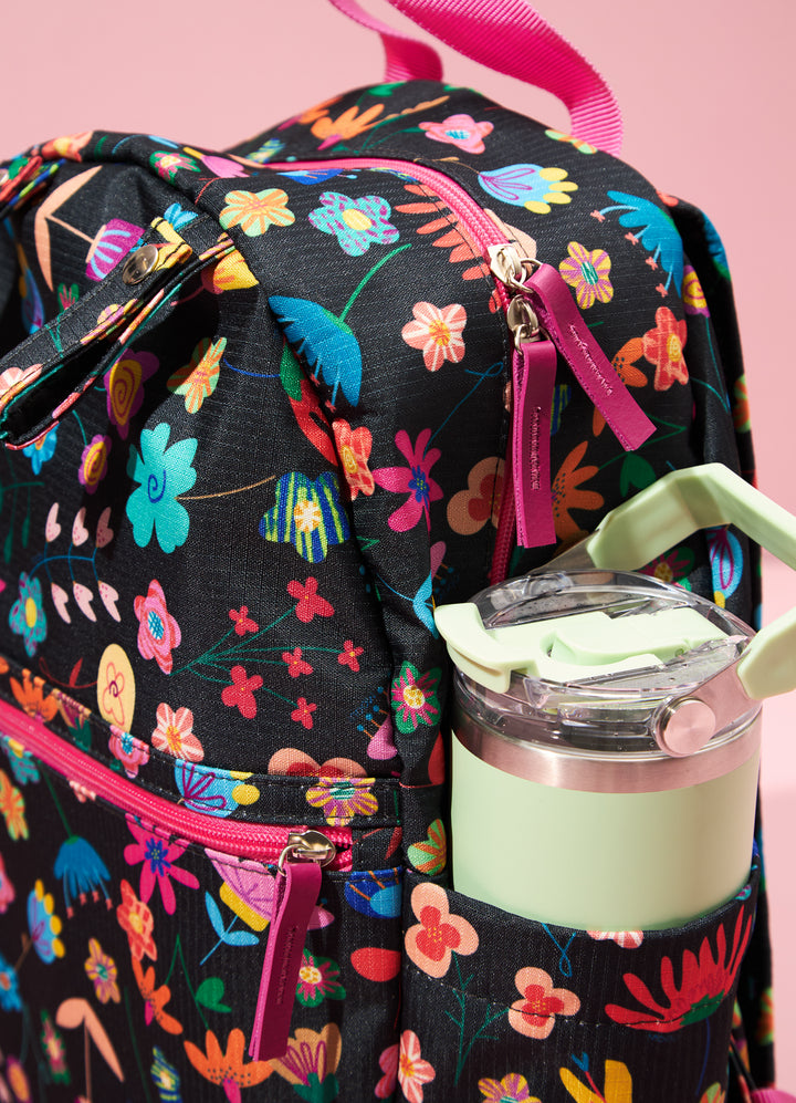 Mochila Grande - Anoitecer no Jardim