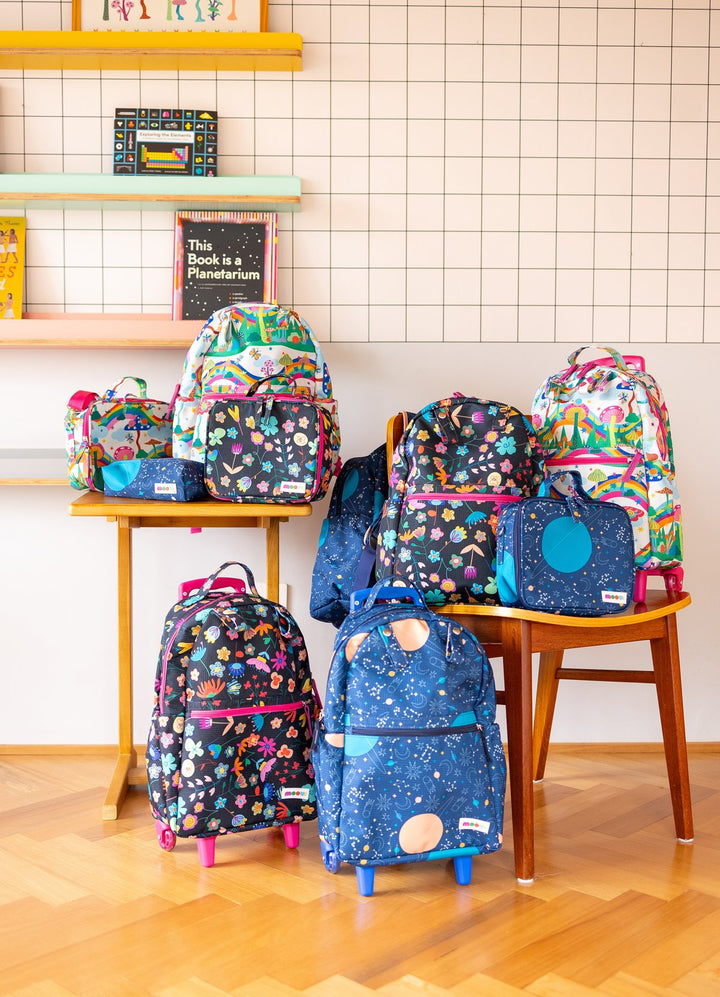 Mochila de Rodinha Infantil - Céu Estrelado