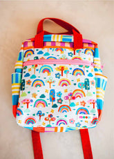 Mochila Quadrada - Colcha de Retalhos