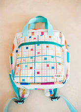Mochila Quadrada - Lápis de Colorir