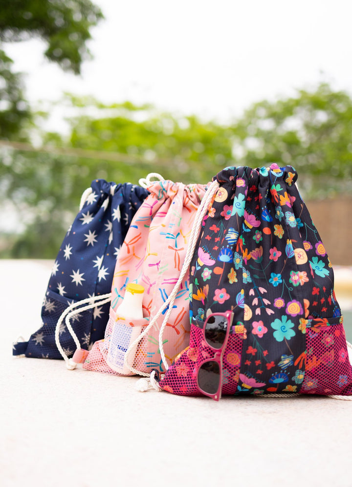 Mochila Saco - Anoitecer no Jardim