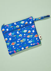 Necessaire 2 Bolsos - Peixinhos do Oceano