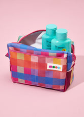 Necessaire Impermeável - Xadrez Radiante