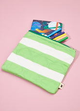 Necessaire Matelassada - Listrado Campo
