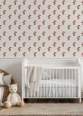 Papel de Parede Infantil - Cogumelinhos