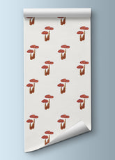 Papel de Parede Infantil - Cogumelinhos