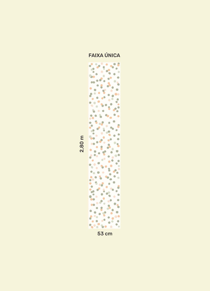 Papel de Parede - Confetti Suave
