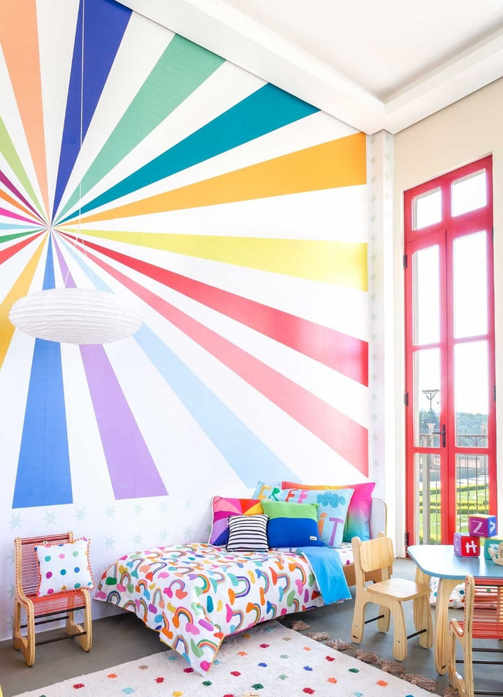 Papel de Parede Infantil Raios - Painel