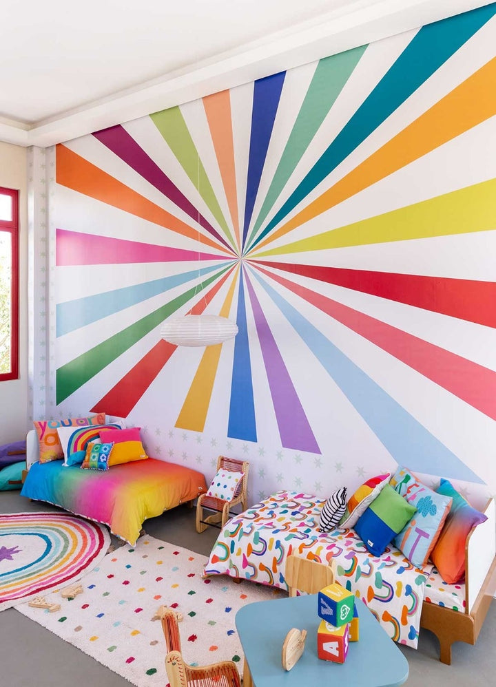 Papel de Parede Infantil Raios - Painel