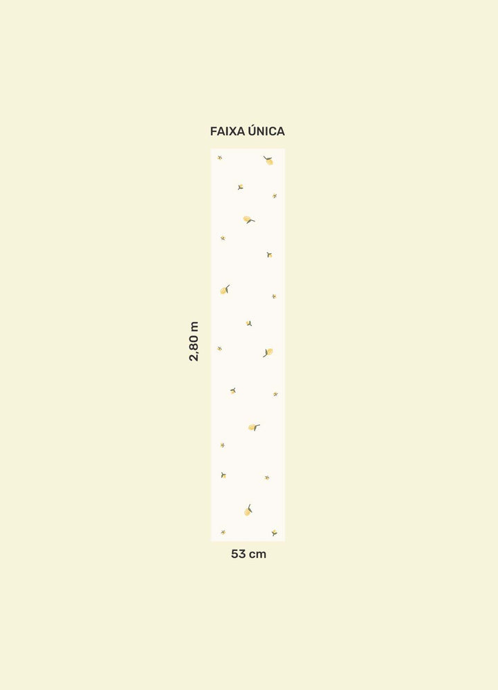Papel de Parede Infantil - Limão Siciliano Casa Verde