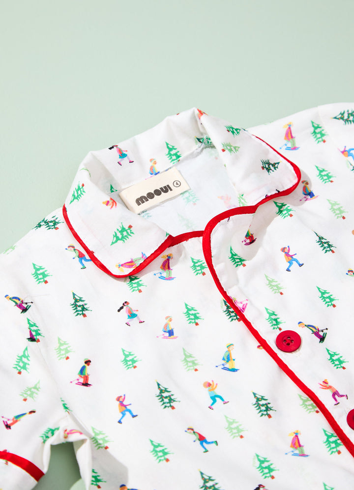 Pijama Americano Infantil Curto - Polo Norte