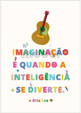 Pôster Infantil - Imaginação