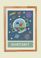 Pôster Infantil - Aquaplanet