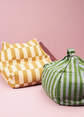 Pufe Nobodinoz Vibes Beanbag - Areia e Mostarda