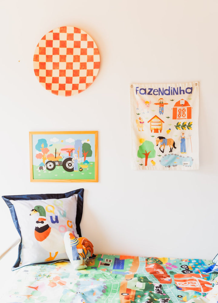 Pôster Infantil - Fazendeiro